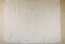 Image of table runner brought to Illinois from Virginia, 1818.
