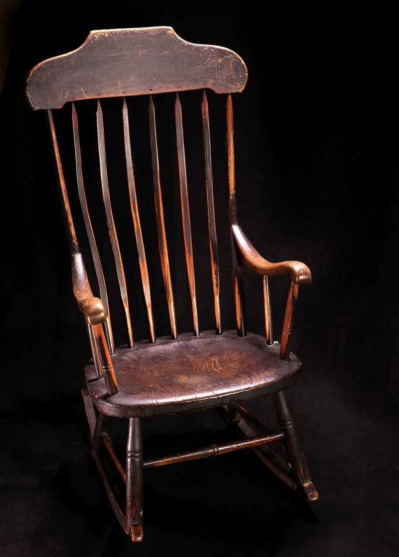 windsor style rocking chair
