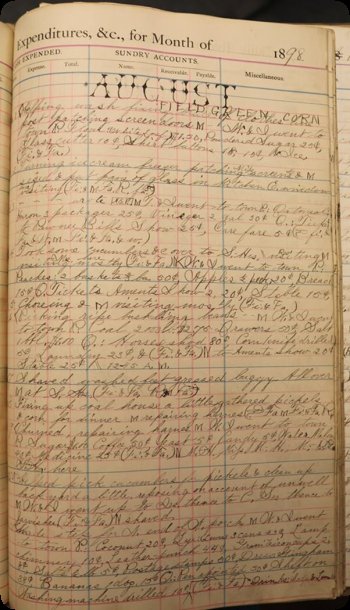 Image of A.G. Little daily journal.
