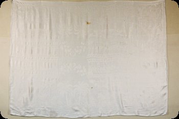 Image of table runner brought to Illinois from Virginia, 1818.