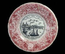 Image of German Staffordshire Plate