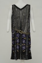 Image of beaded flapper dress.
