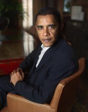 Image of Barack Obama, photograph, Dawoud Bey, 2007