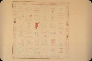 Image of quilt made in 1889 to raise money for the Women’s Relief Corps, an auxiliary to the Grand Army of the Republic.