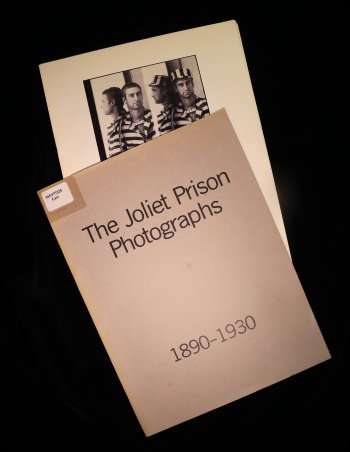 Image of Joliet Prison photograph book.