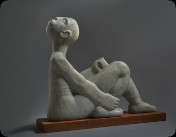 Image of sculpture by Marion Perkins, Skywatcher, 1948.