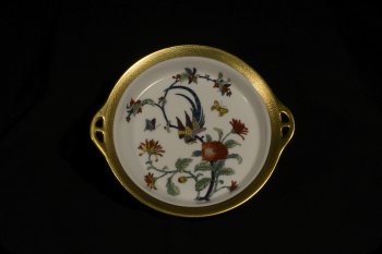Image of Pickard China bowl painted by Ingeborg Klein.