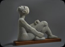 Sculpture by Marion Perkins, Skywatcher, 1948. Image of sculpture by Marion Perkins, Skywatcher, 1948.